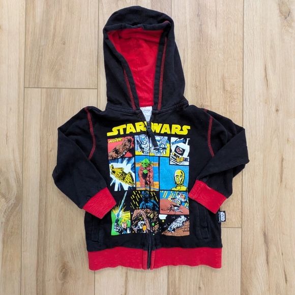 Disney Store Star Wars Kids Hoodie - Picture 1 of 6